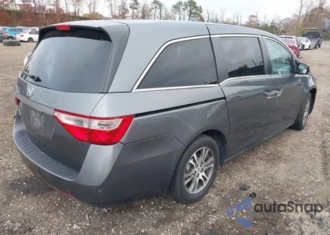 2013 Honda Odyssey Ex-L z USA, uszkodzony, nr VIN 5FNRL5H6XDB020073